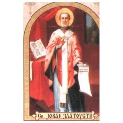 Sv. Jovan Zlatousti, ikone za sveće