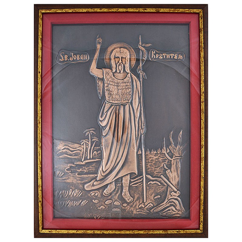 Sveti Jovan Krstitelj (48x35) cm