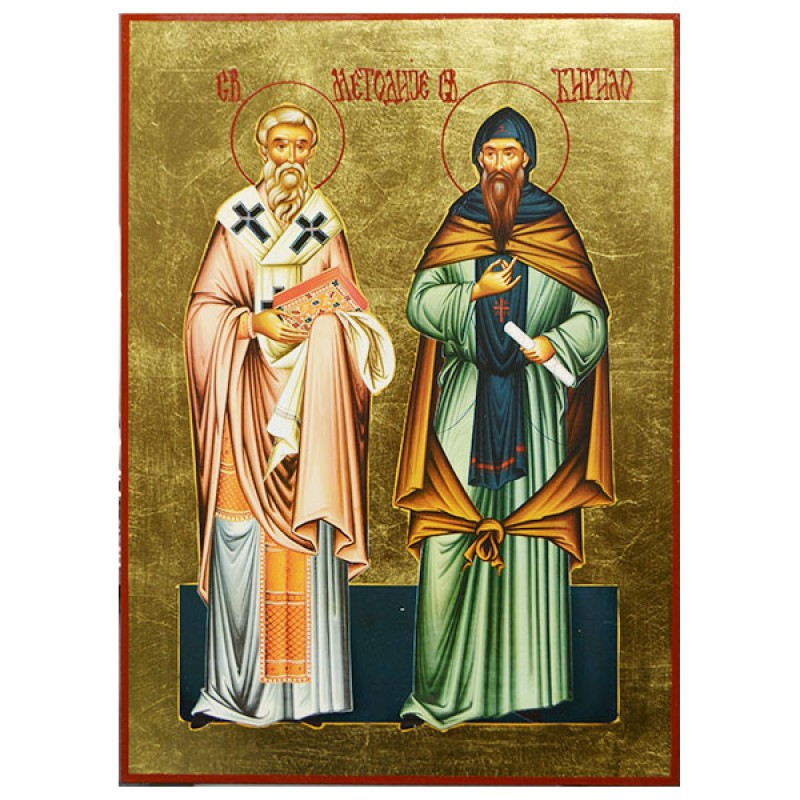 Sveti Metodije и Kirilo (34x25) cm