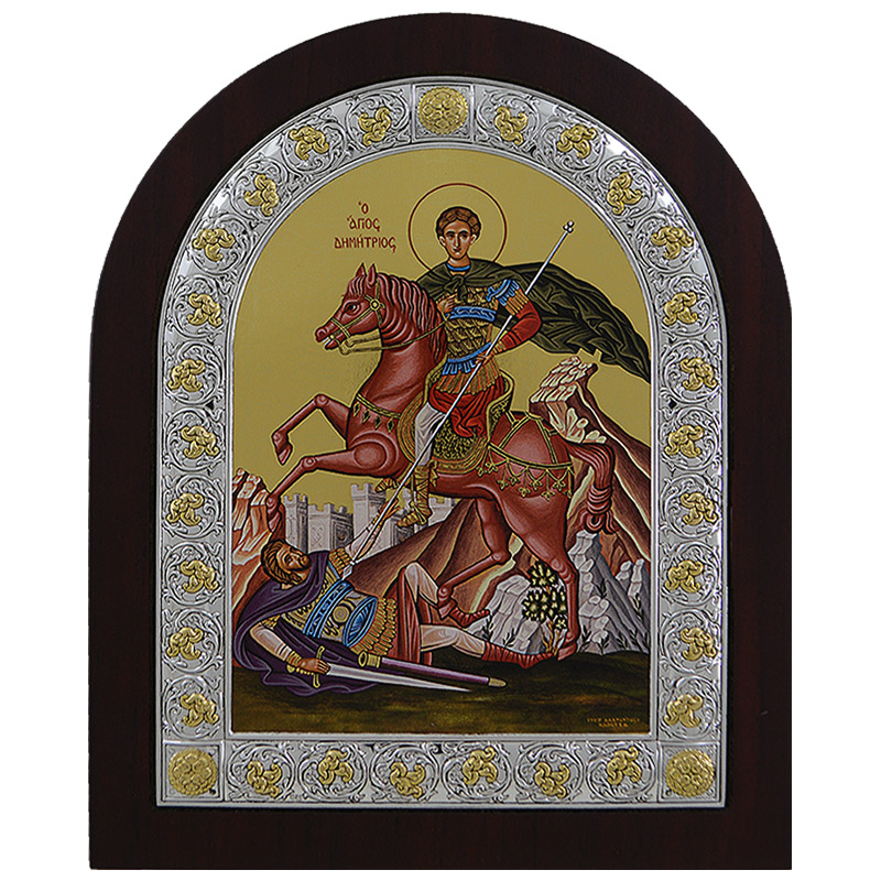 Sveti Dimitrije (18x14,5) cm