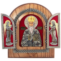 Triptih Sveti Vasilije Ostroški (21,5x18,5) cm