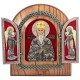 Triptih Sveti Vasilije Ostroški (21,5x18,5) cm