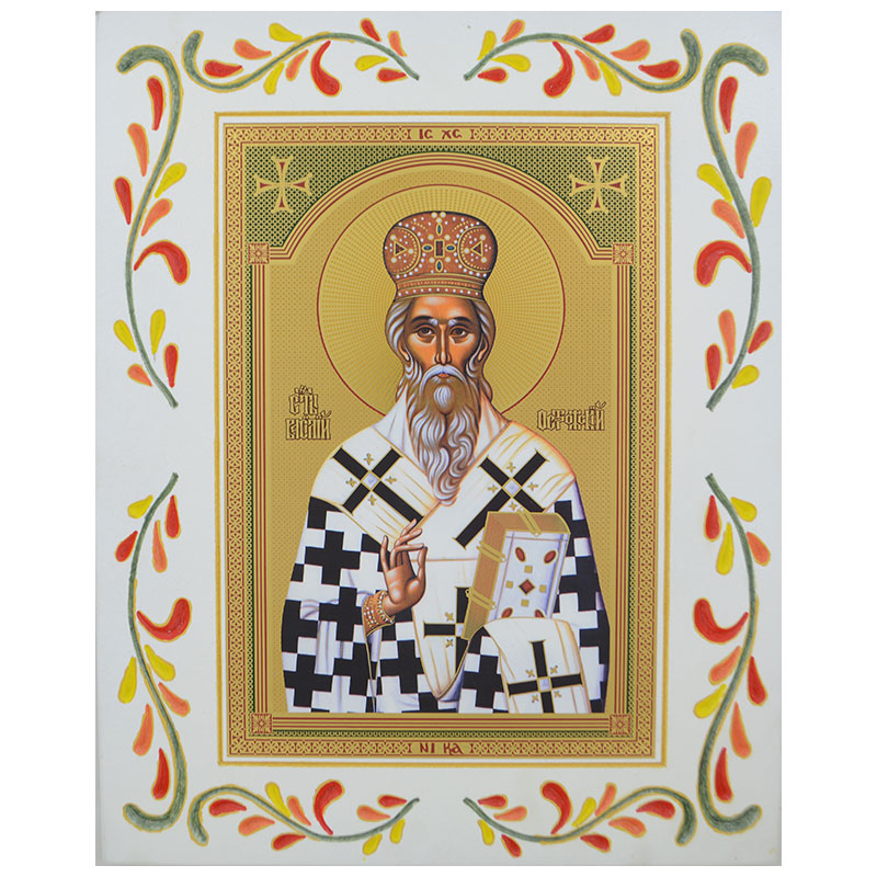 Sveti Vasilije Ostroški (42x33) cm
