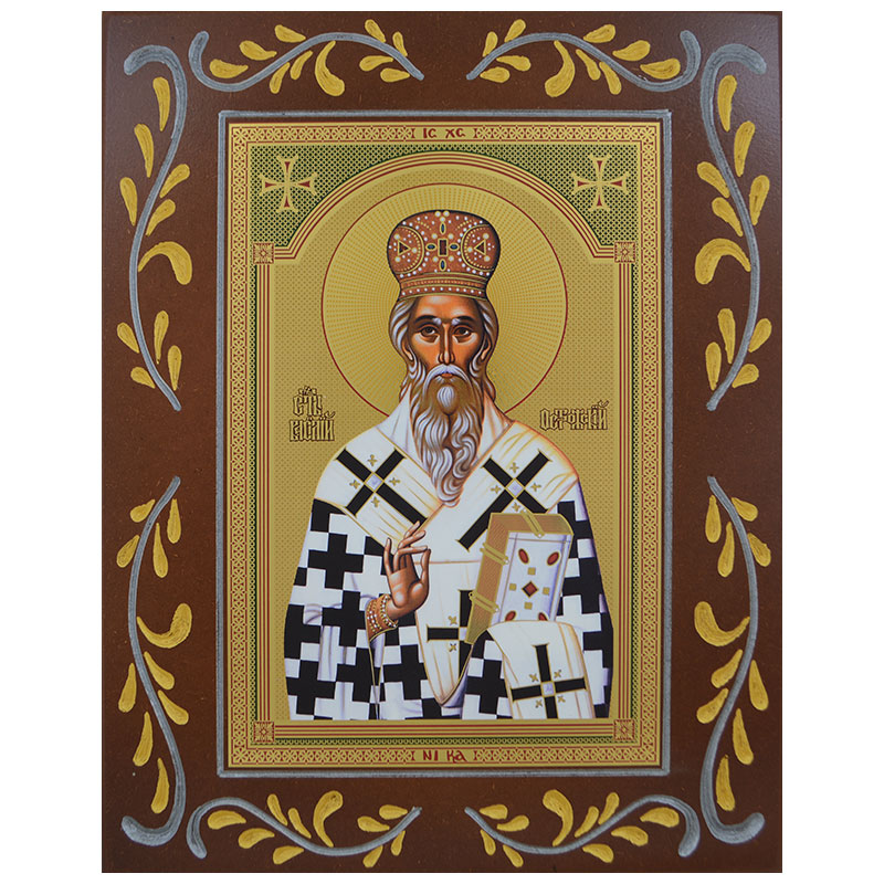 Sveti Vasilije Ostroški (42x33) cm