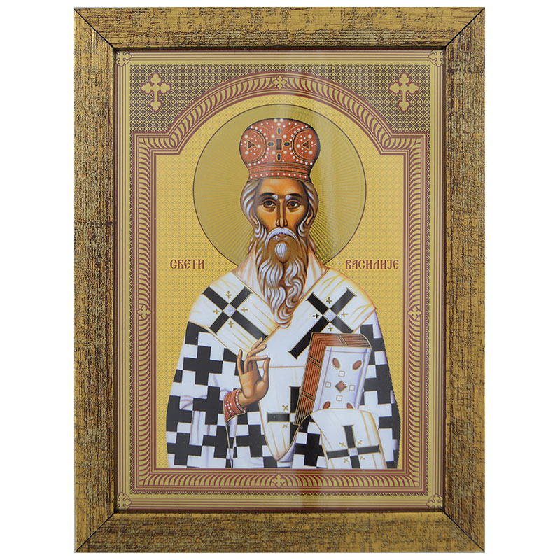 Sveti Vasilije Ostroški (22,5x17) cm