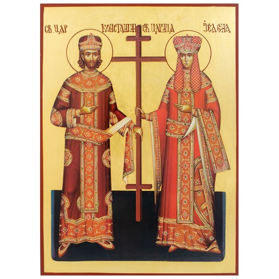Sveti Car Kostantin i Carica Jelena (34x24,5) cm