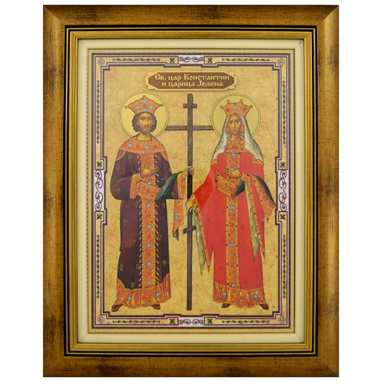 Sveti Car Kostantin i Carica Jelena (39,5x31) cm