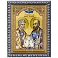 Sveti apostoli Petar i Pavle (15,5x12) cm