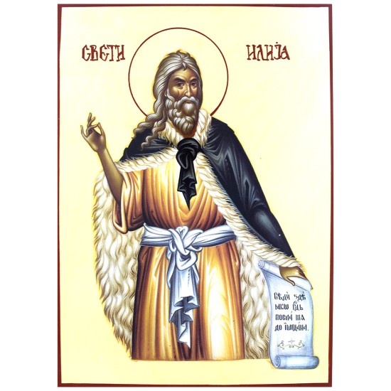 Sveti prorok  Ilija (35x24) cm