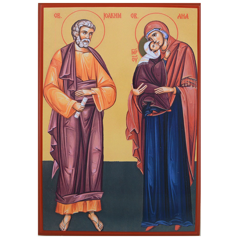 Sveti Joakim i Sveta Ana (33x23) cm