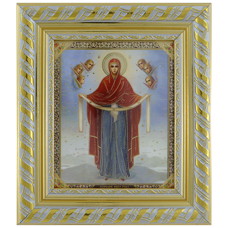 Pokrov presvete Bogorodice (16.5x14,5) cm