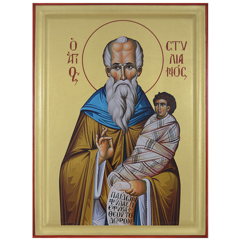Sveti Stilijan, zaštitnik dece (33x28) cm