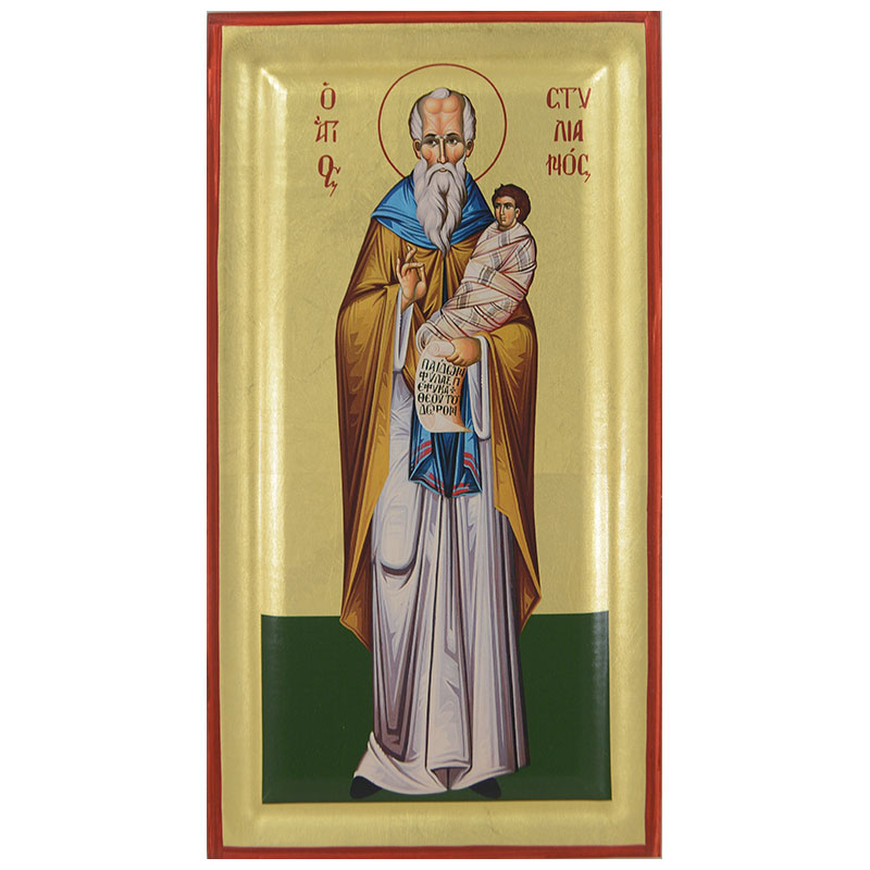 Sveti Stilijan, zaštitnik dece (27x15) cm