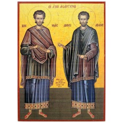 Sveti Kozma i Damjan - Vračevi (33,5x24) cm