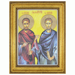 Sveti Kozma i Damjan - Vračevi (37,5x29,5) cm
