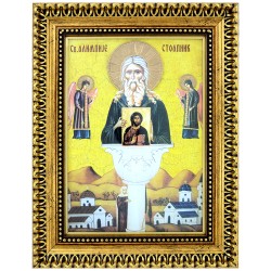 Sv. Alimpije Stolpnik (38x30) cm