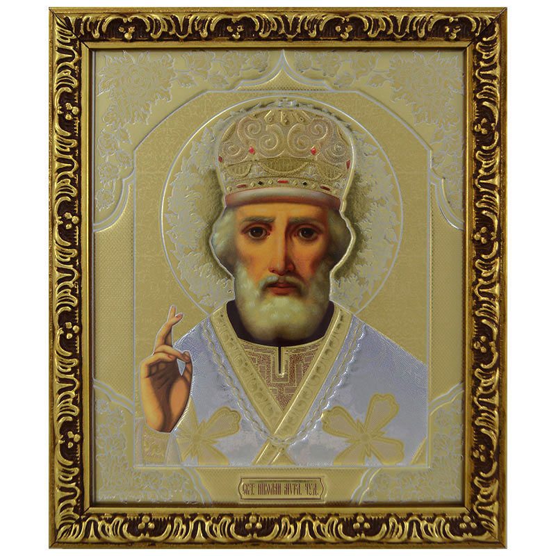 Sveti Nikola (20x17) cm