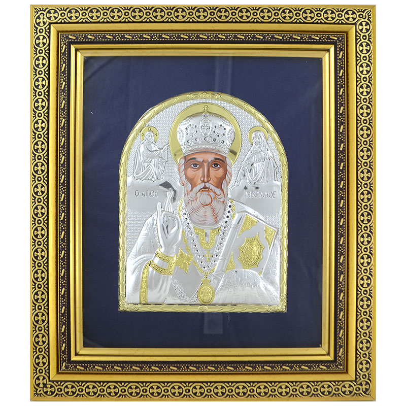 Sveti Nikola (38x33) cm