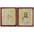 Diptih Presvete Bogorodice i Isusa Hrista (14x24,5) cm