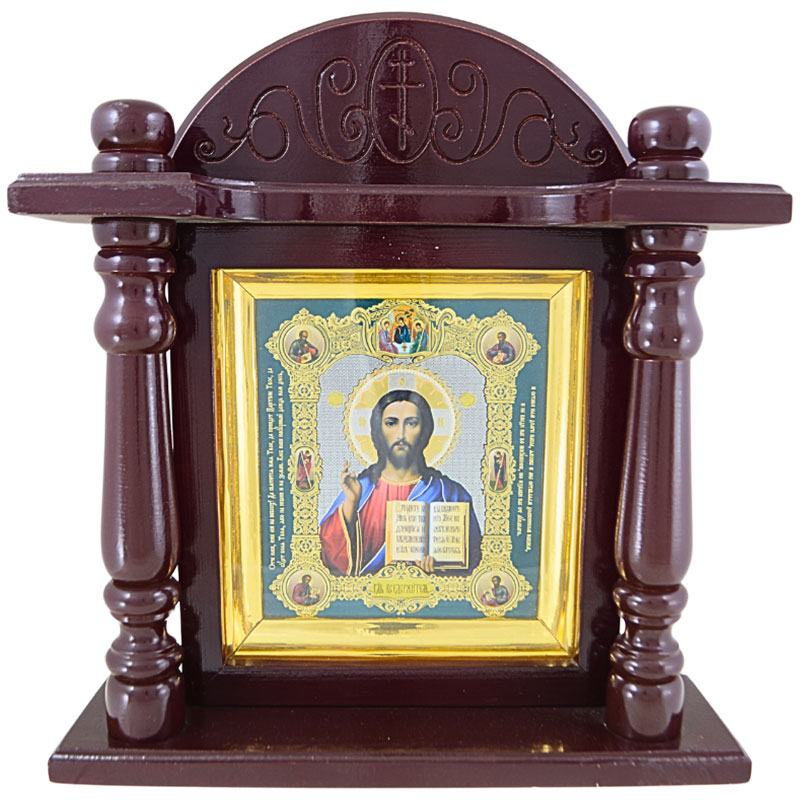 Stone ikone, Gospod i Bogorodica, prodaju se u paru (35,5x32,5) cm