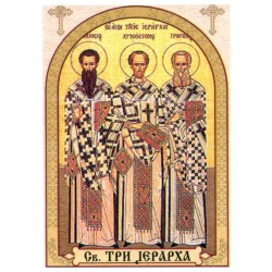 Sveta Tri Jerarha, ikone za sveće 