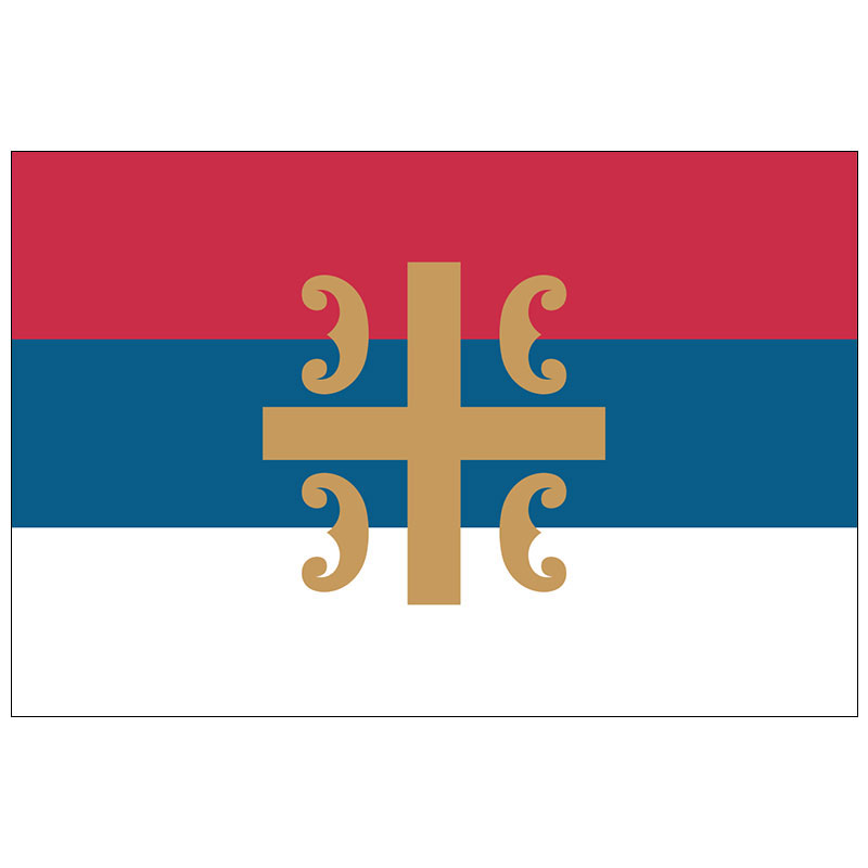 Zastava Srpske pravoslavne crkve (unutrašnja, dužina 1,75 m)