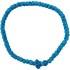 Brojanica pletena za decu, svetlo plava (prečnik 4,5 cm)