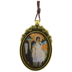 Medaljon Beli Anđeo (5,5x3,5) cm
