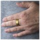 Prsten "Oče naš" u boji zlata