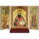 Triptih Sveti Kralj Stefan Dečanski - Mratindan (16x21,8) cm