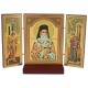 Triptih Sveti Nektarije Eginski (16x21,8) cm