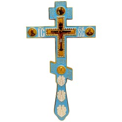 Ručni krst - nebo plavi (26x16) cm