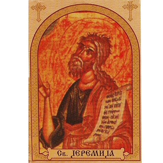 Sveti prorok Jeremija, ikone za sveće 100 kom.