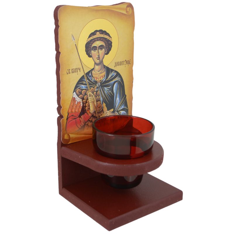 Stono kandilo,  Sveti Dimitrije (22x10) cm